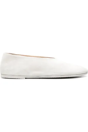 MARSÈLL Coltellaccio suede ballerina shoes