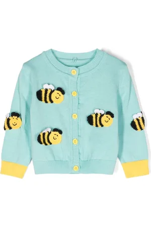 Stella McCartney Bee crochet-detail cotton cardigan