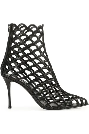 Sergio Rossi SR Mermaid 90mm perforated boots