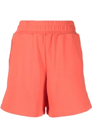 Izzue Elasticated cotton-blend track shorts