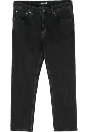 Roberto Cavalli Slim-fit cropped jeans