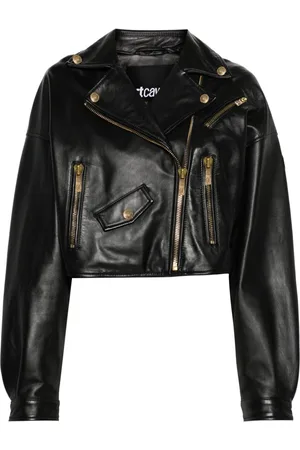 Roberto Cavalli Leather biker jacket