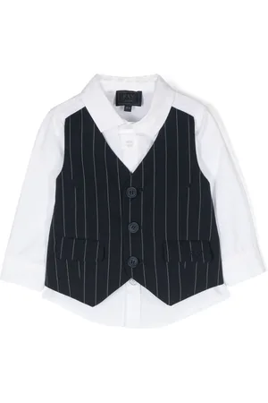 FAY Layered cotton shirt