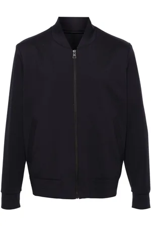 Harris Wharf London Stretch-jersey bomber jacket