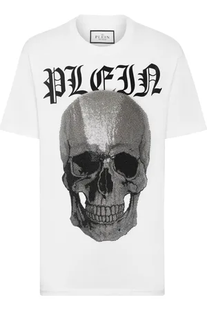 Philipp Plein Crystal-embellished cotton T-shirt