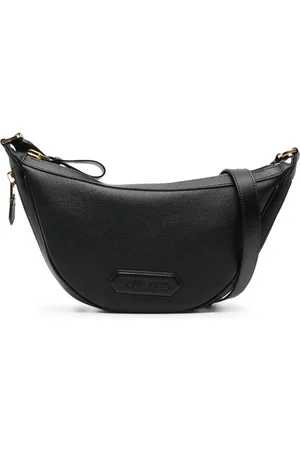 Tom Ford Crescent leather shoulder bag
