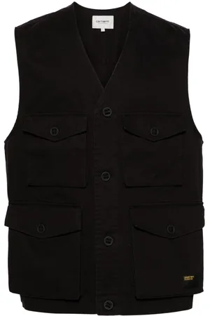 Carhartt Unity logo-patch cotton gilet