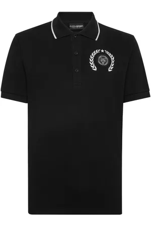 Philipp Plein Logo-print cotton polo shirt