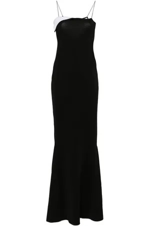 Jacquemus Aro draped maxi dress