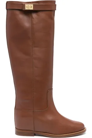 Via Roma Knee-high leather boots