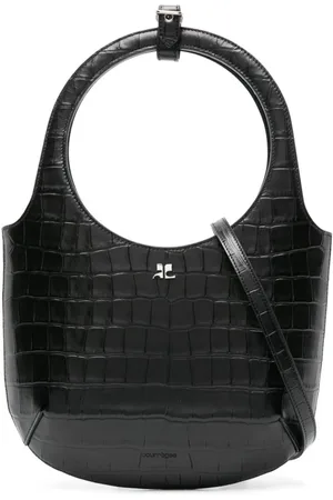 Courrèges Holy leather tote bag