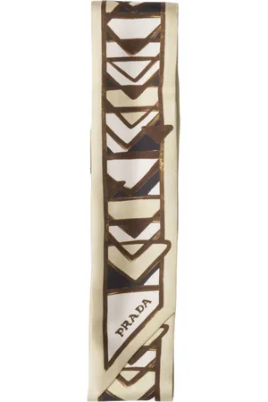 Prada Geometric-print scarf