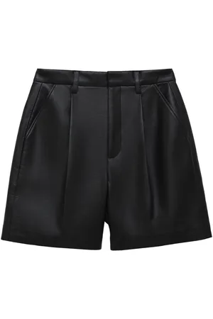 ANINE BING Carmen recycled leather shorts