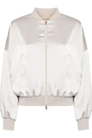 HERNO Logo-plaque bomber jacket