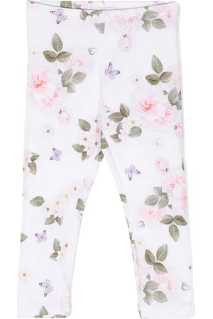 MONNALISA Floral-print leggings