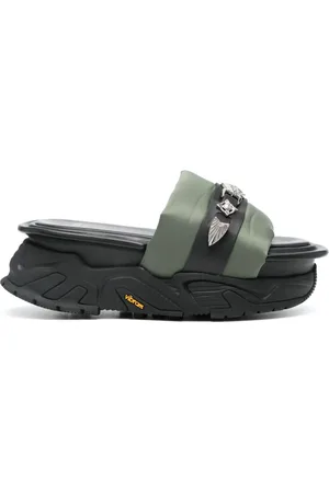 TOGA PULLA Stud-embellished flatform sandals