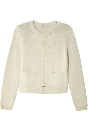 LEMAIRE Round-neck cotton cardigan