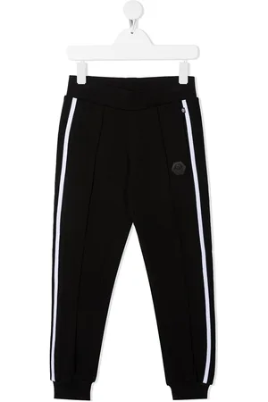 Philipp Plein Stripe-side track pants