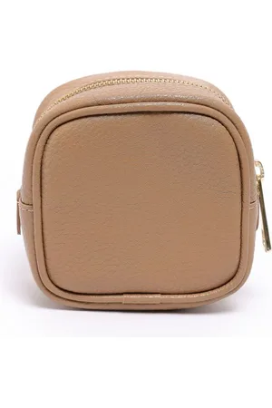 Sarah Chofakian Logo-print leather wallet