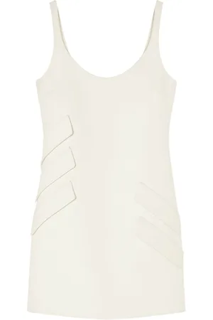 VERSACE Scoop-neck minidress