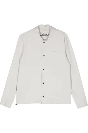 HERNO Plain shirt jacket