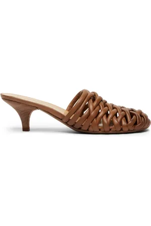 MARSÈLL Spilla 45mm woven leather mules