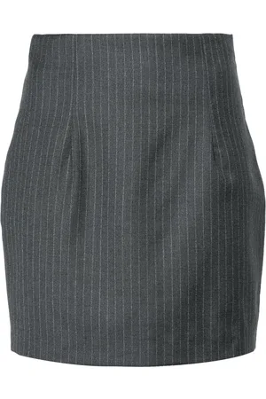 GAUGE81 Mani pinstriped mini skirt