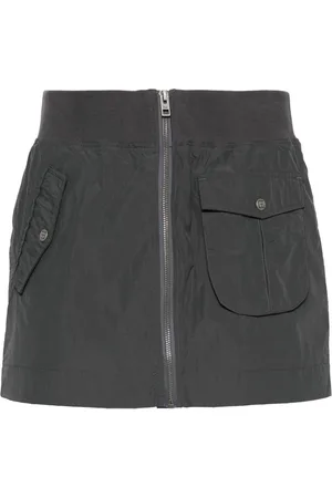 KSUBI Zip-up mini skirt