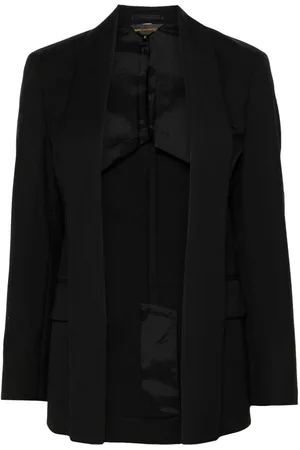 Comme des Garçons Shawl-lapels wool blazer