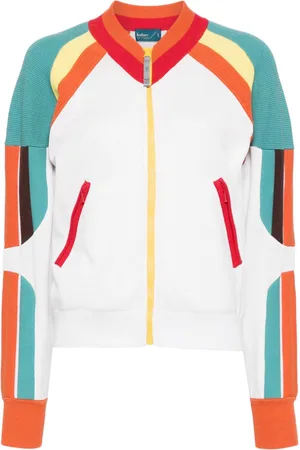 Kolor Colour-block zip-up jacket