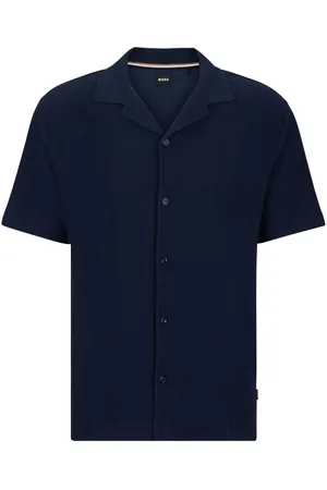 HUGO BOSS Short-sleeve cotton shirt