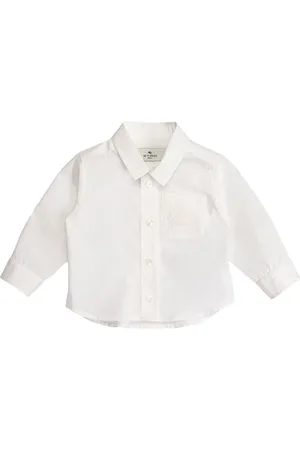 Etro Pegaso-embroidered cotton shirt