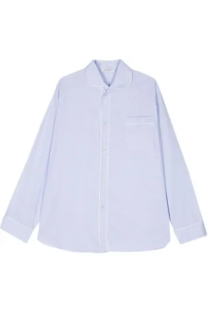 WALES BONNER Market stripe-detail shirt