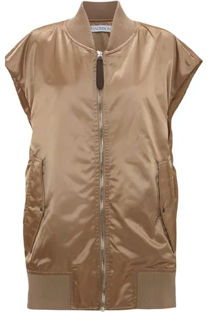 J.W.Anderson Satin-finish bomber gilet