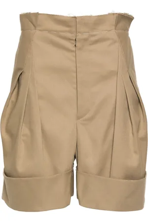 Maison Margiela Skater pleat-detail shorts