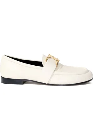 Proenza Schouler Logo-plaque leather loafers