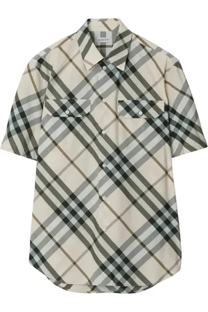 Burberry Nova Check-jacquard shirt