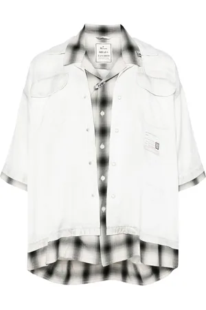Maison Mihara Yasuhiro Double-layered twill shirt