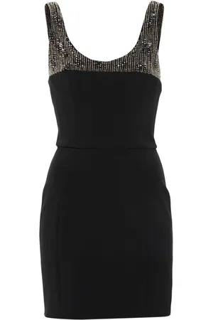Elisabetta Franchi Bead-embellished mini dress