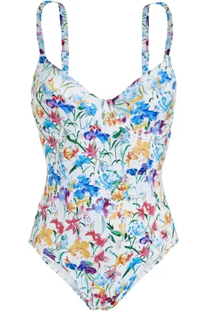 Vilebrequin Leonita Happy Flowers-print swimsuit