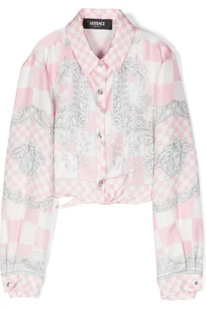 VERSACE Medusa Contrasto silk shirt