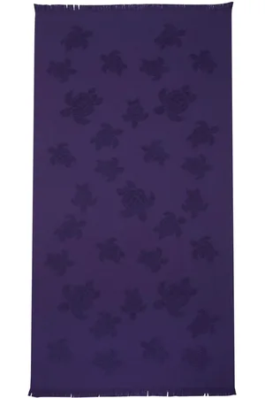 Vilebrequin Santah turtle-jacquard beach towel