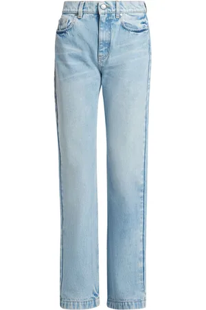 Stella McCartney S wave-patch straight-leg jeans