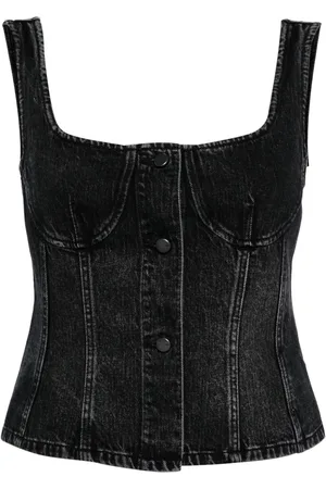 JNBY Corset denim top