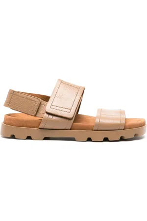 Camper Brutus touch-strap leather sandals
