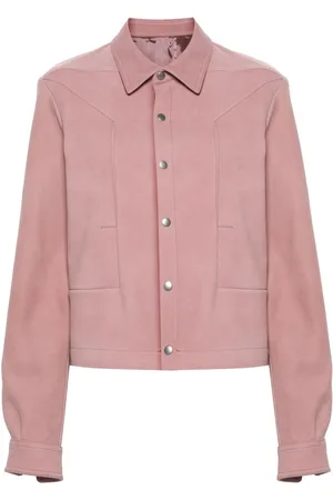 Rick Owens Alice Strobe leather shirt