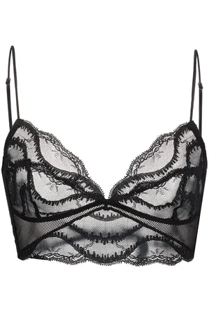 Kiki de Montparnasse Leche Moi longline lace bra