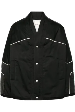 Mordecai Piped-trim padded jacket