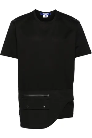 JUNYA WATANABE Draped-panel cotton T-shirt