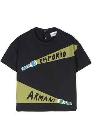 Emporio Armani Flashlight-print T-shirt